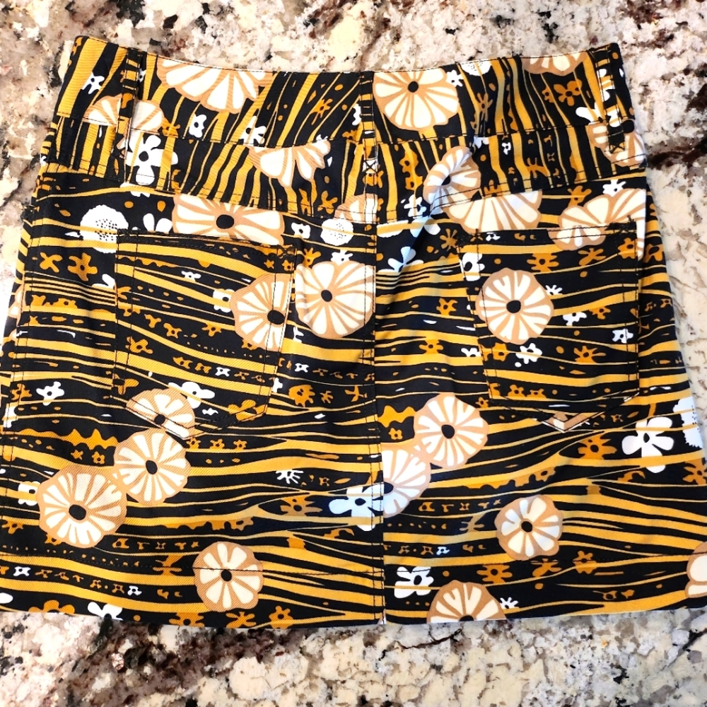 EUC Dolce Gabbana Print Mini Skirt